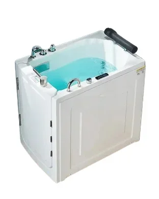 2024 the old people massage large soak tub indoor bathtub spa acrylic