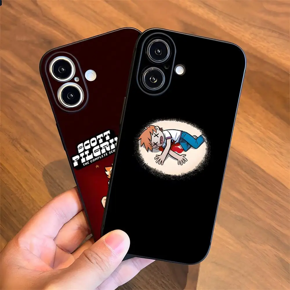 Чехол для телефона Scott Pilgrim Vs The World для 16 Pro Max Iphone 17 Pro Max 14 15 Plus 12 13 11 Pro Xr X Xs SE, задняя крышка