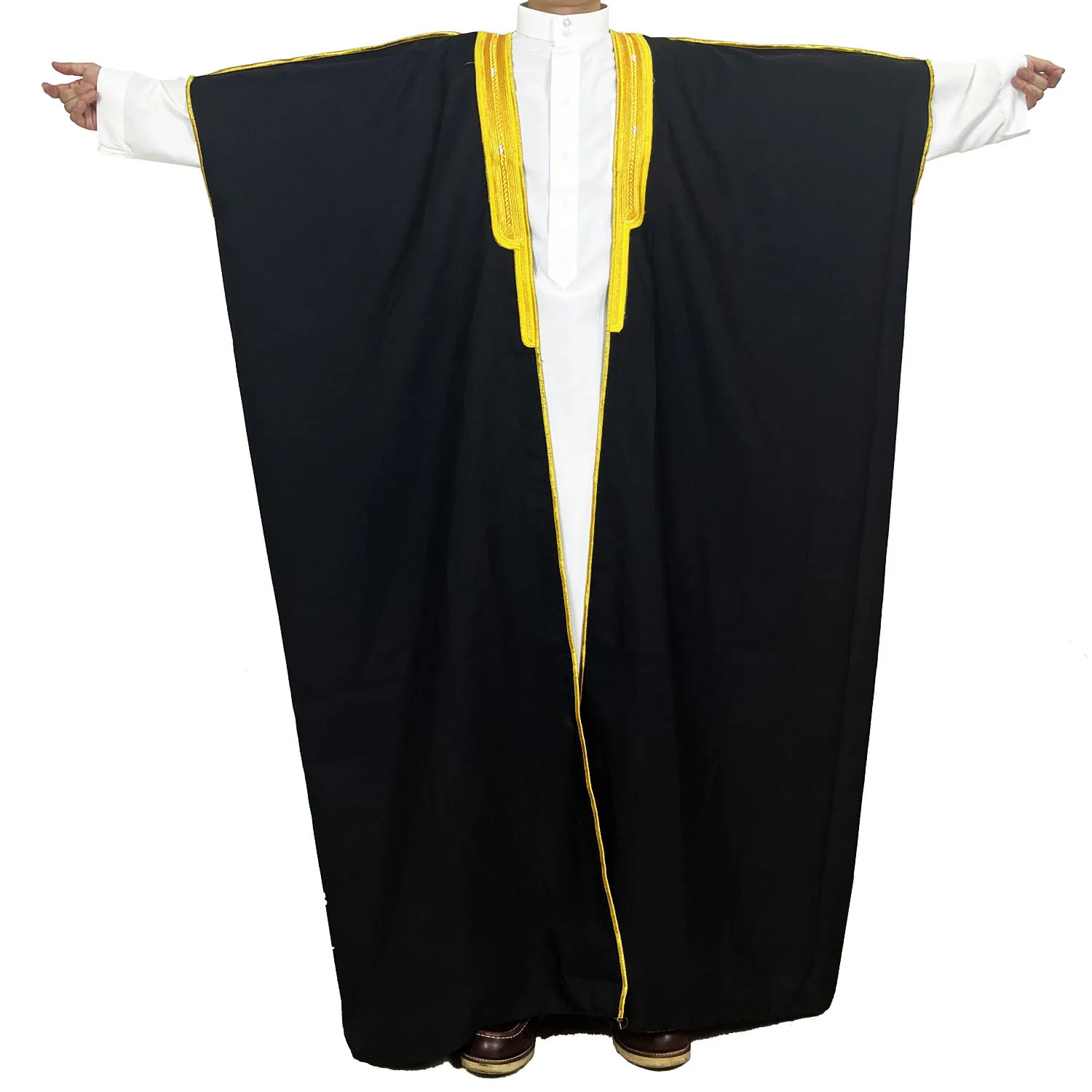 Homens Longo Manto Muçulmano, Uniforme Modesto, Manto Tradicional Dente-de-leão, Thobe, Eid Abaya, Árabe, Saudita, Jubba, Dishdasha, Marrocos Abayas