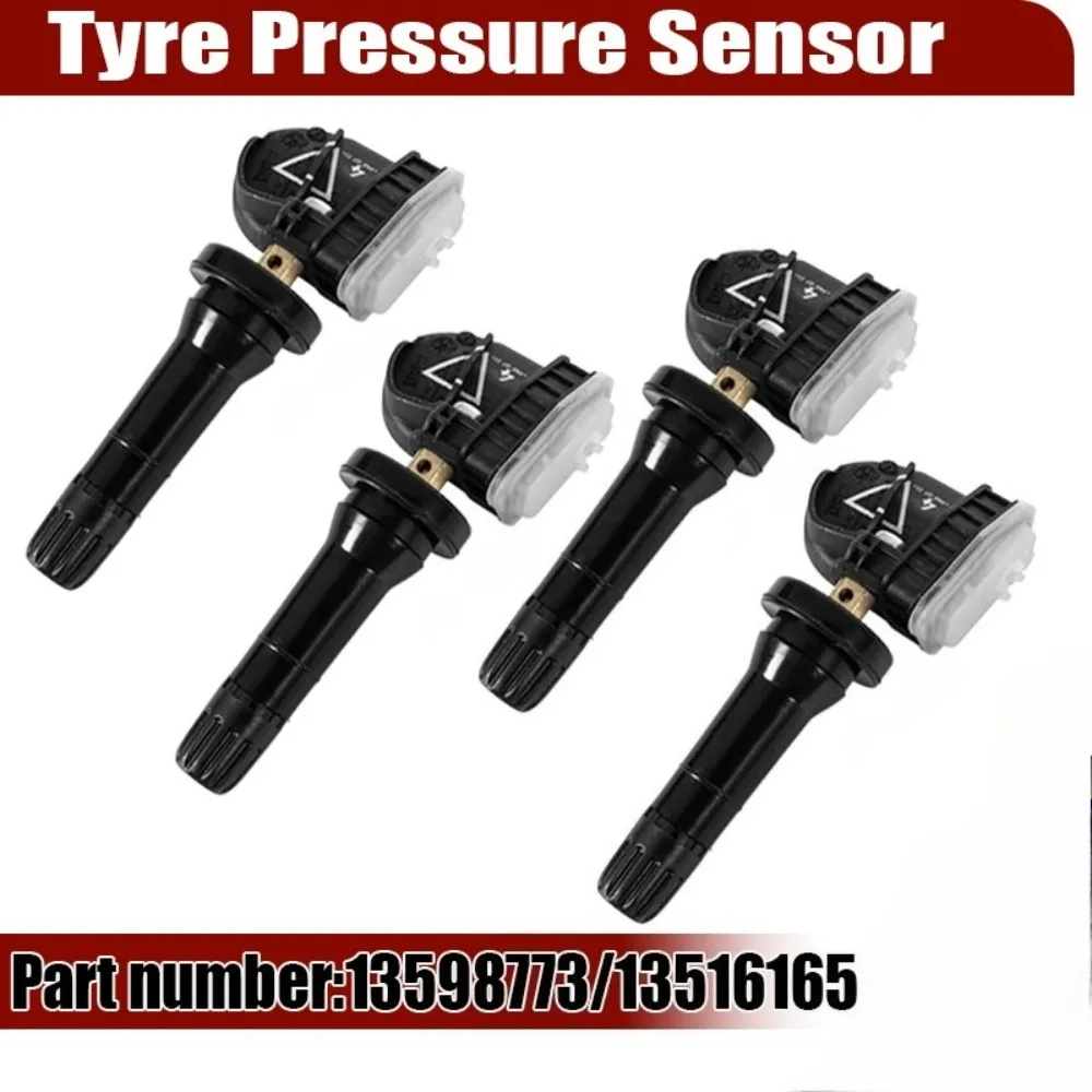 4X TPMS Tyre Pressure Sensor For Vauxhall Mokka Corsa D Astra 13516165 13598773 High-Quality And Reliable Car Parts