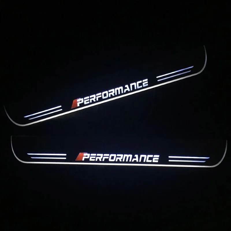 Door Sill Scuff Plate Pedal Ligths For BMW F20 116i 118i 2012 - 2016 2017 Threshold Led Bar Pathway Dynamic Welcome Lamp