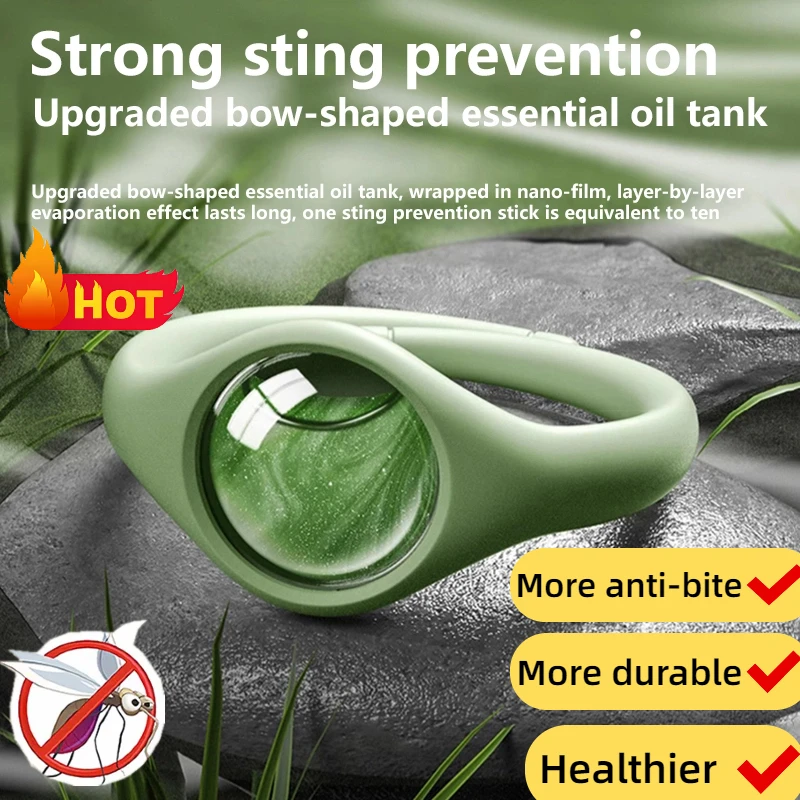 Браслеты от комаров, браслет от укусов комаров, уличный браслет от комаров с натуральным эфирным маслом 2025 ﻿ Новый
