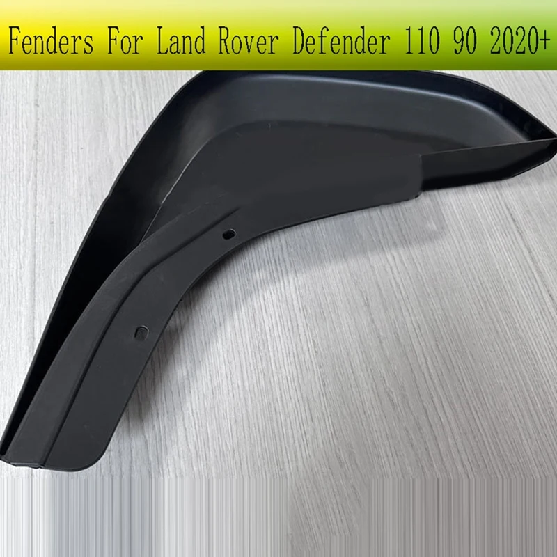 1Set Auto Anteriore Parafango Posteriore Parafanghi Paraspruzzi Paraspruzzi Per Land Rover Defender 110 90 2020+-T45C