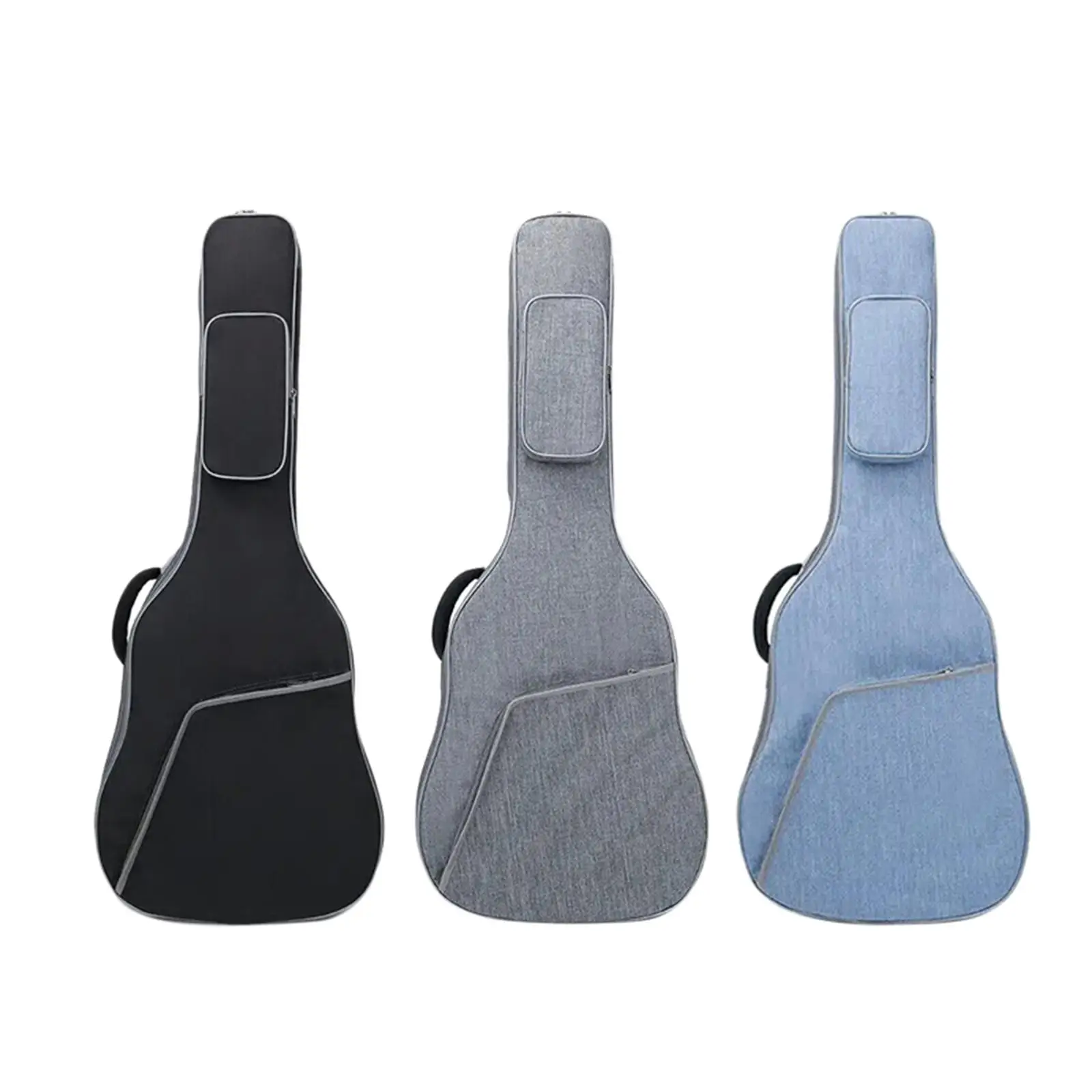 Guitar Case with Carrying Handle Waterproof 41in Guitar Dust Cover Bag for Electric Guitars Concert Travel Acoustic Guitars