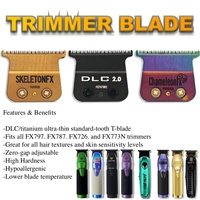 Original replaceable DLC Blade For JUCAI PRO F7878 LENCE PRO FF1T Colorful Blade Professional Hair Clipper Trimmer Barber Shop