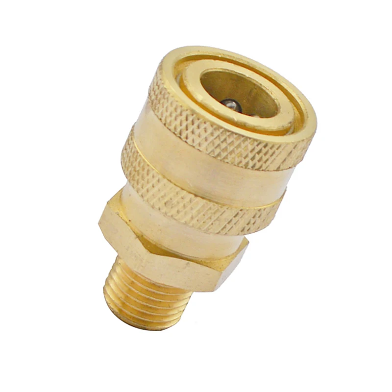 High Pressure Washer Outlet Hose Quick Adapter Car Wash Nozzle Conversion 1/4 inch Live Quick Plug