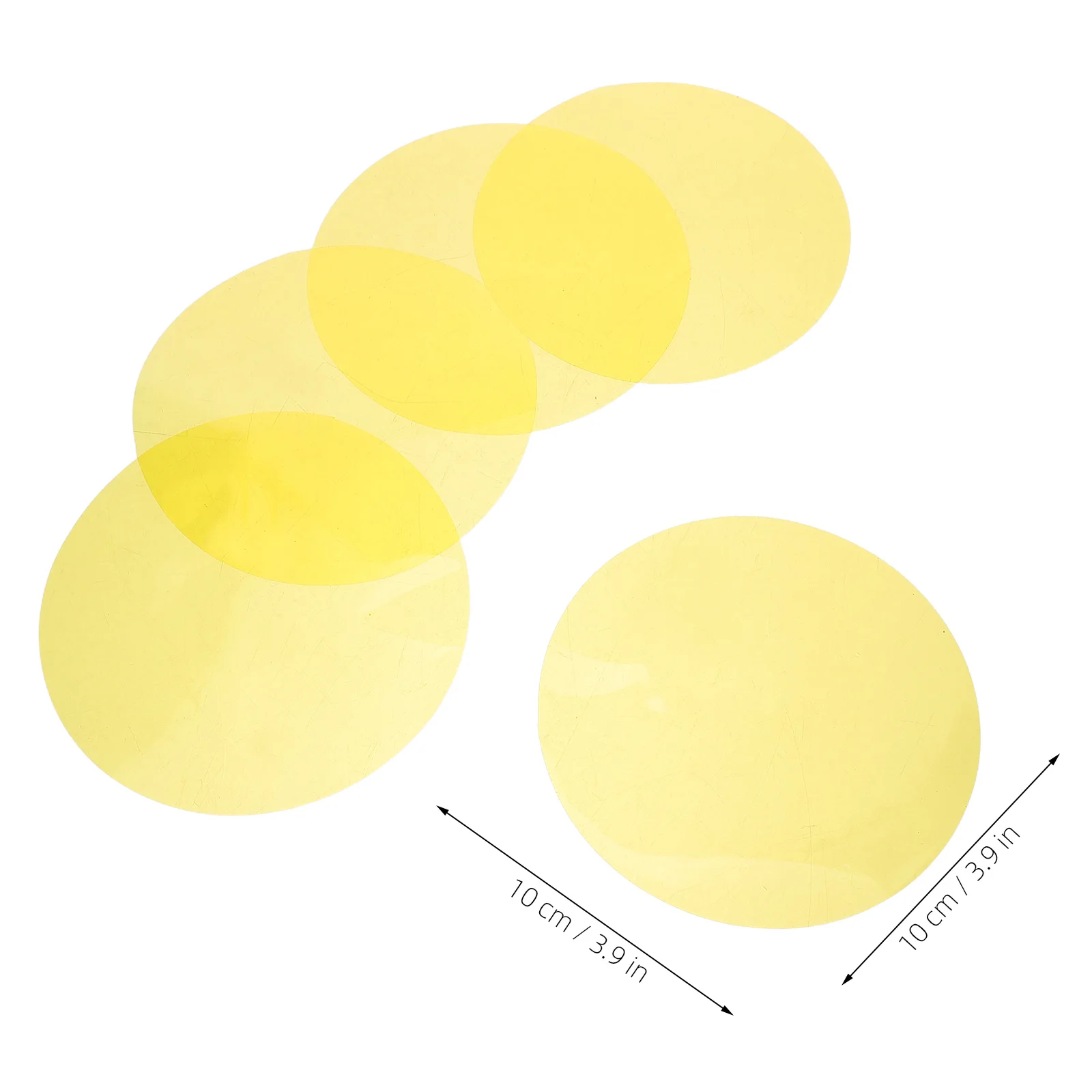 5 قطعة تغيير لون الناشر فيلم مرشحات ضوء ذاتية اللصق للمصابيح الدافئة اللون تصحيح فيلم ديكور المنزل Led الإضاءة هلام