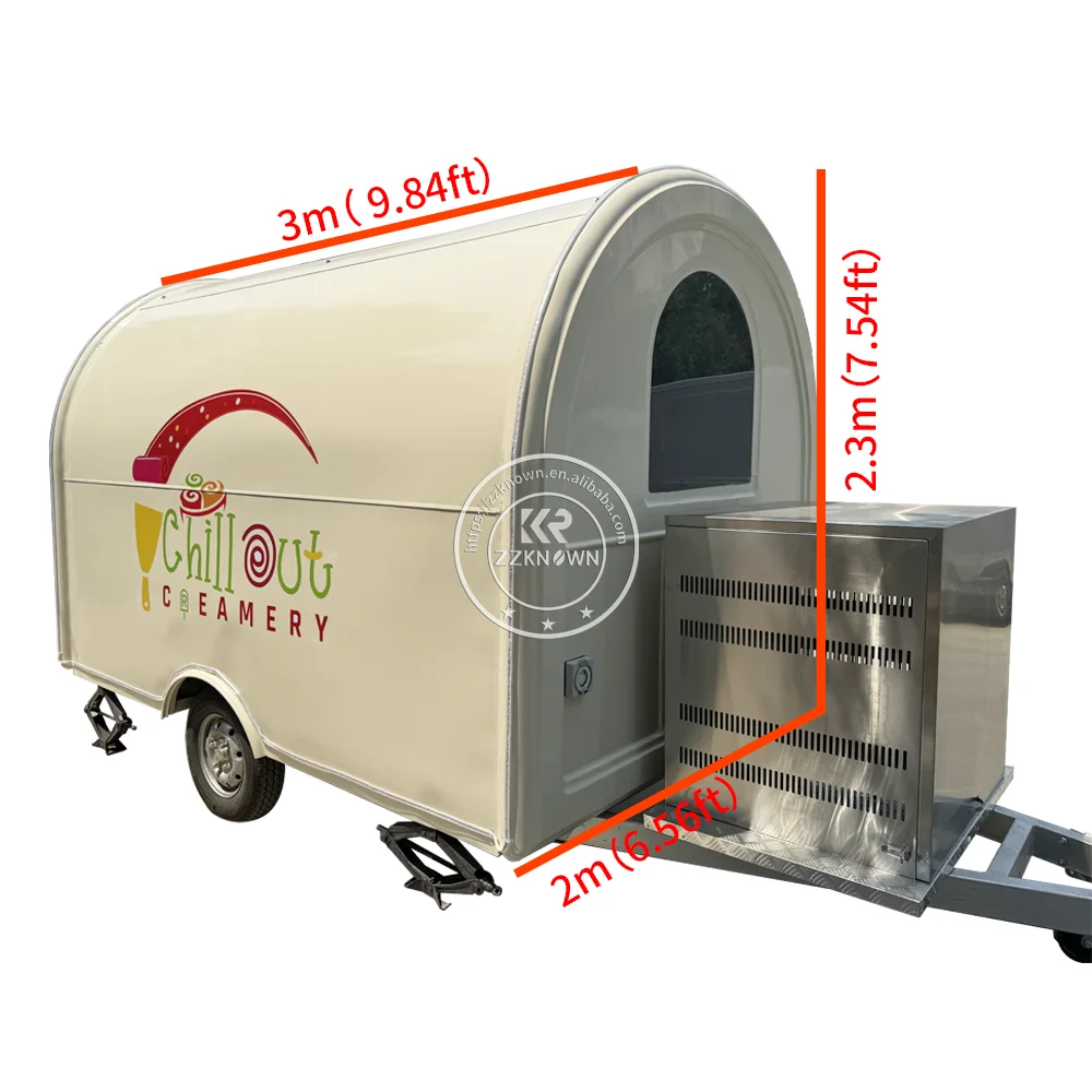 거리 바베큐 패스트푸드 피자 트럭 이동식 상업용 주방  - Commercial Kitchen Layouts 리뷰 및 가격