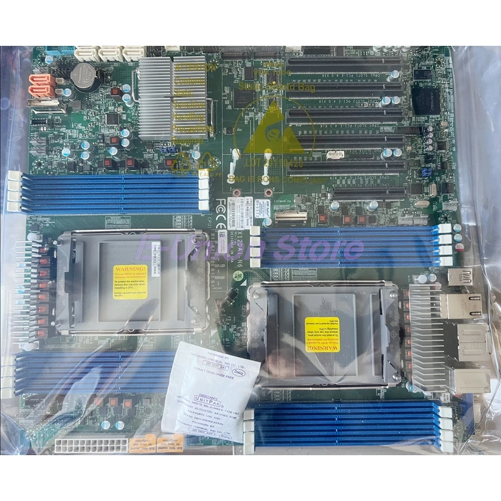 X12DAi-N6 Workstation Motherboard 2-Way LGA4189 C621A PCI-E 4.0 E-ATX Support 3rd Gen Xeon