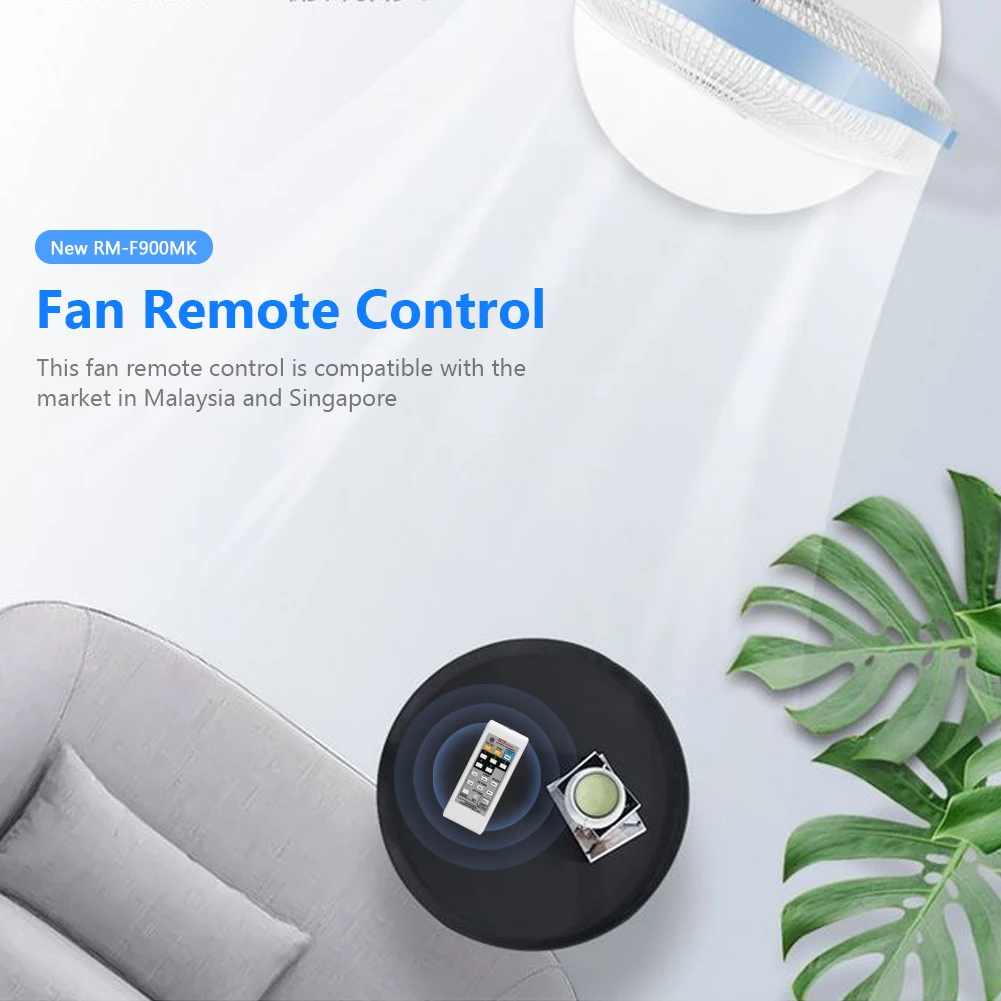 Small RM-F900MK Fan Remote Control Decoration 8M Long Distance\ for KDK PANASONIC ELMARK INVIERNO DEKA MONTRAIR ALA