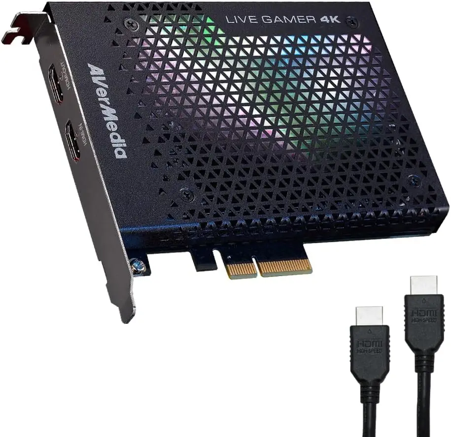 GC573 Live Gamer 4K Internal Capture Card: 4K60 HDR10 Streaming and Recording with Ultra-Low Latency for PS5, Xbox Series X/S