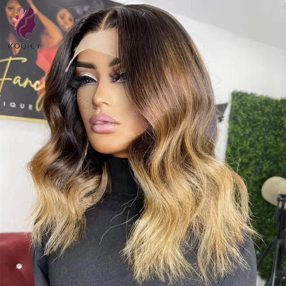 

Peruvian Wave Human Hair 5x5 Silk Top Wigs 13x6 Brown Honey Blonde Lace Frontal Wigs Colored Body Wave 360 Lace Human Hair Wig