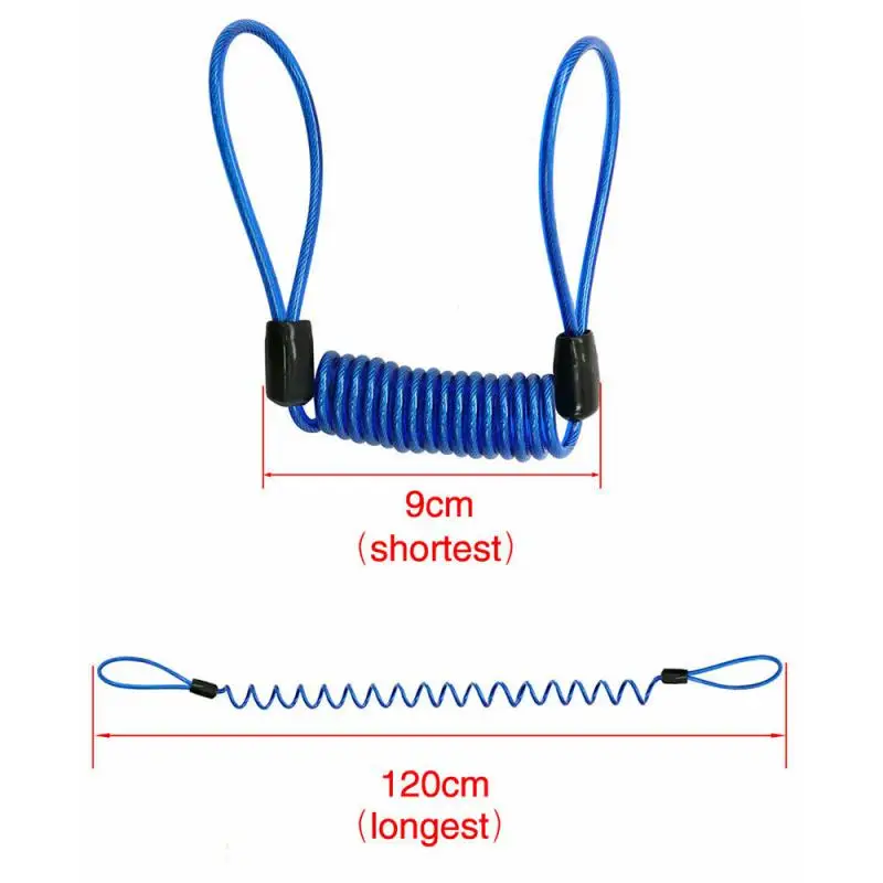 قفل عالمي مضاد للسرقة للدراجات النارية ، قفل السكوتر ، قرص إنذار ، قفل كابل ، إكسسوارات الدراجات النارية ، السلامة ، أمان الدراجة