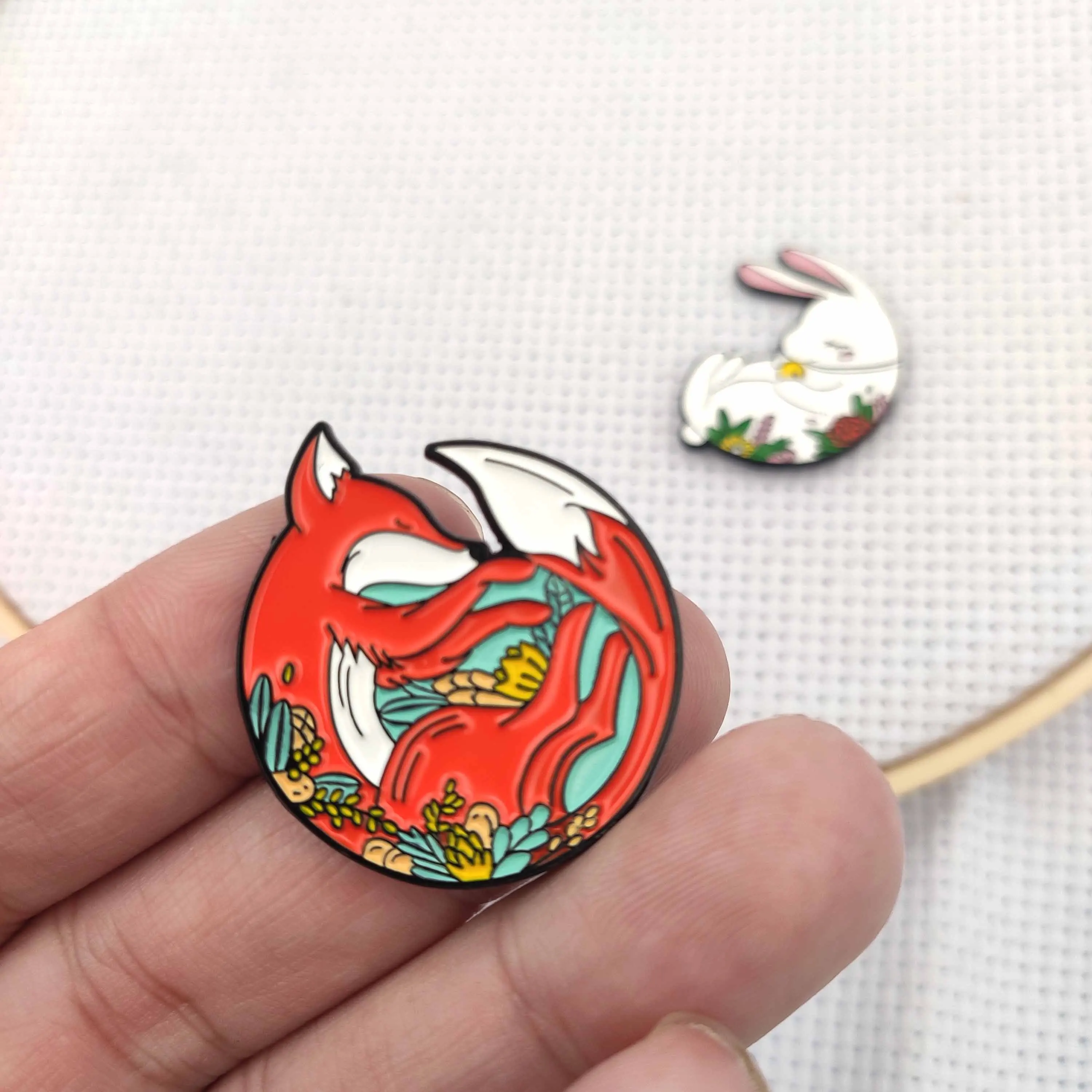 Needle Minder Magnet DIY Needle Holder Embroidery Cute Needle Nanny Cross Stitch Magnetic Needle Keeper Needleminder Crossstitch