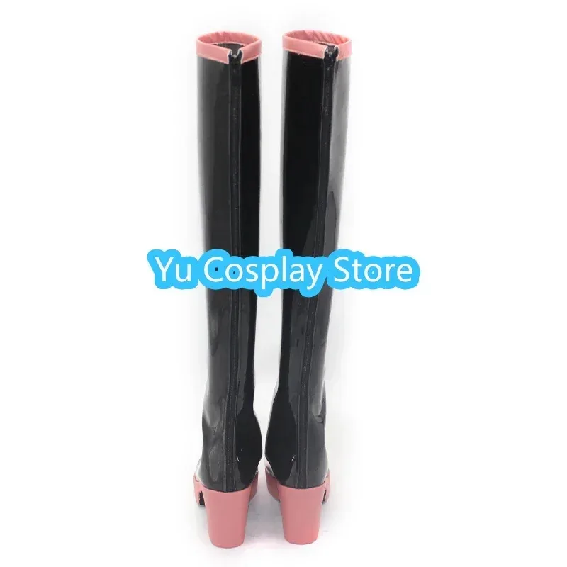 aiai-2025yu-teto-vtuber-accessoires-de-cosplay-chaussures-en-cuir-pu-bottes-de-carnaval-d'halloween-sur-mesure