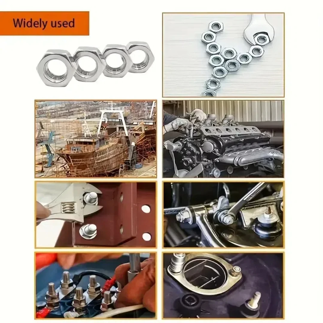 طقم تشكيلة مكسرات عرافة ، فولاذ مقاوم للصدأ ، للبراغي والبراغي ، طقم ، من من من من من من ، من من من ، من من ، من من ، من ، من من