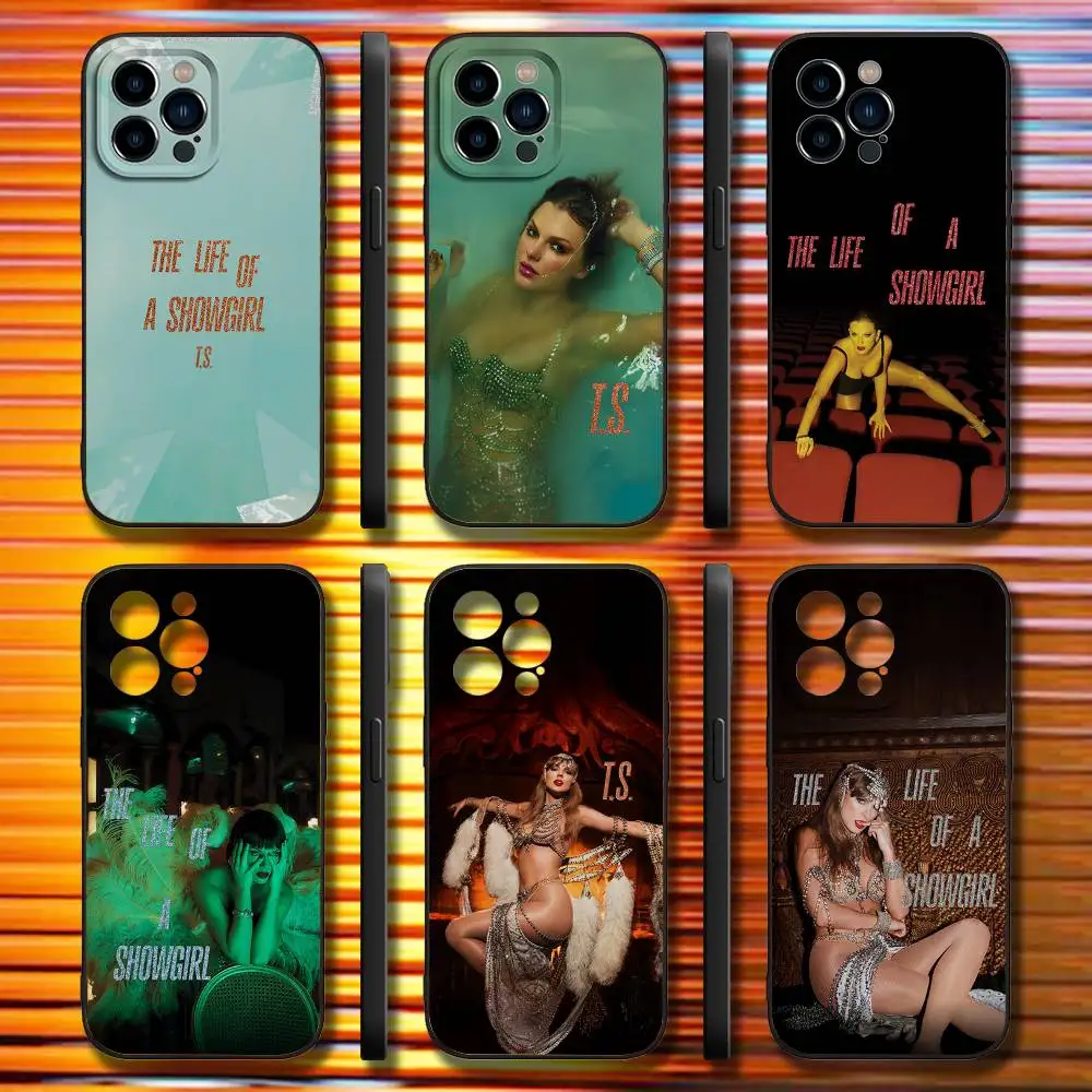 

The L-Life of a S-Showgirl Phone Case For iPhone 16,15,14,13,12,11,Pro,Max,Plus,X,XS,SE4,E,Mini,Soft Black Case