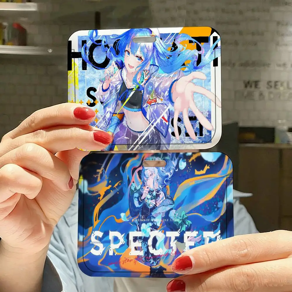 

Держатель для кредитных карт и бейджей Hoshimachi Suisei с ремешком на шею