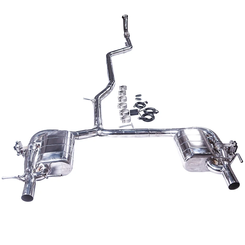 

[Custom product] Suitable for 2019-2024 Mercedes-Benz W205 W206 C260L 1.5T stainless steel exhaust system with valve