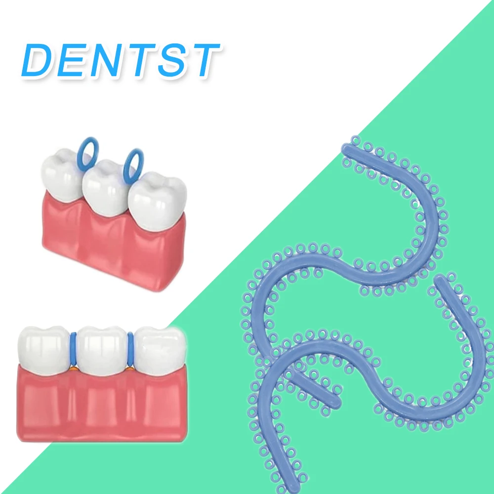 Dental Orthodontic 700pcs Separator or 10pcs Orthodontic  Separating Spring anzuelos Dentista Materiais