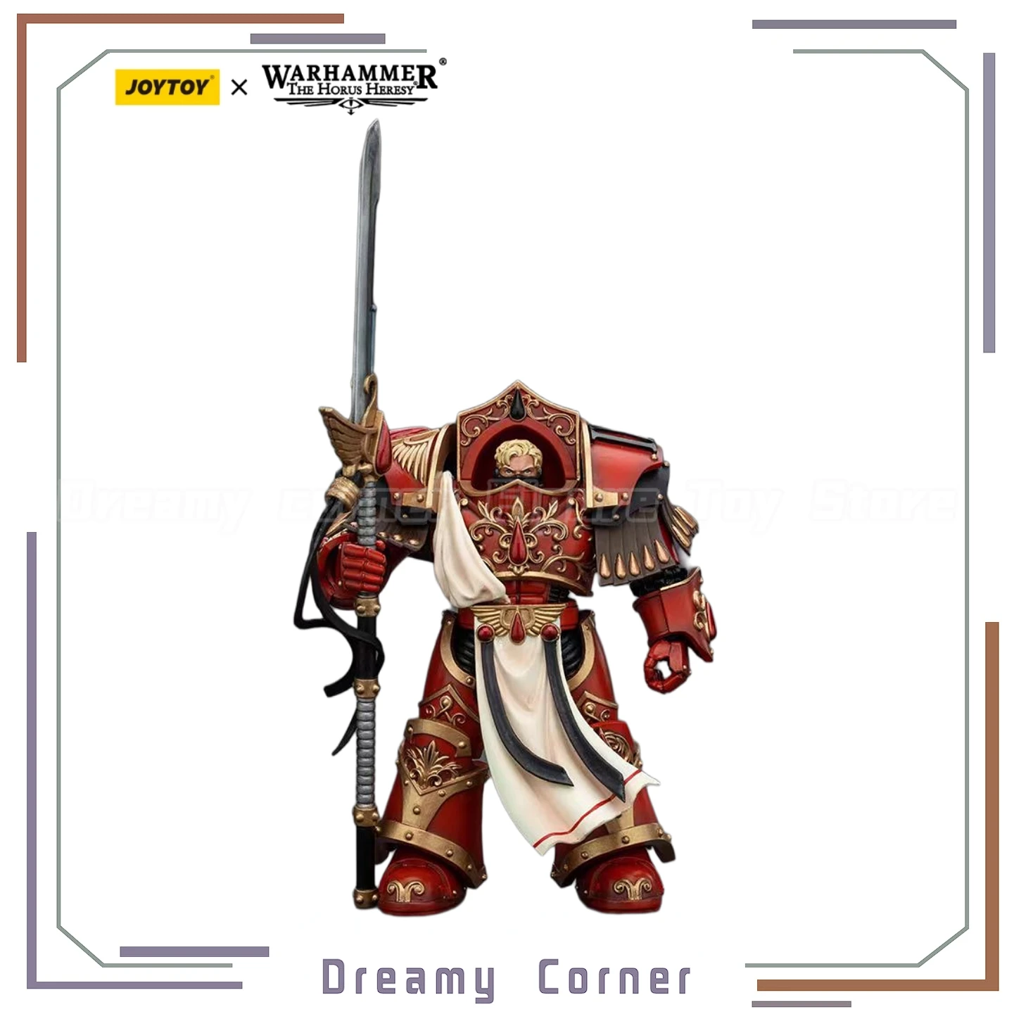 

【In Stock】JOYTOY Warhammer 40K Blood Angels Crimson Paladins Squad Crimson Exemplar 1/18 Action Figures Toys