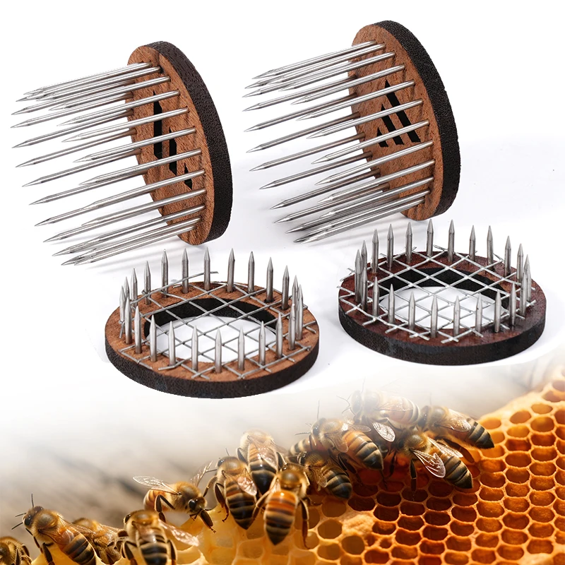 5Pcs Round Queen Bee Cage Needle Cage Bee Rearing Tools Beekeeping Equipment Breeding Beekeeper Supplies Plastic Cups Catcher
