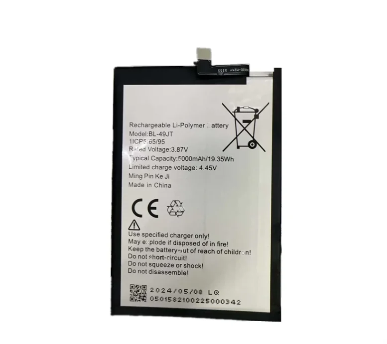 New Original Battey For TECNO Camon 17Pro CG8H BL-49JT 18P CH7 Spark 8