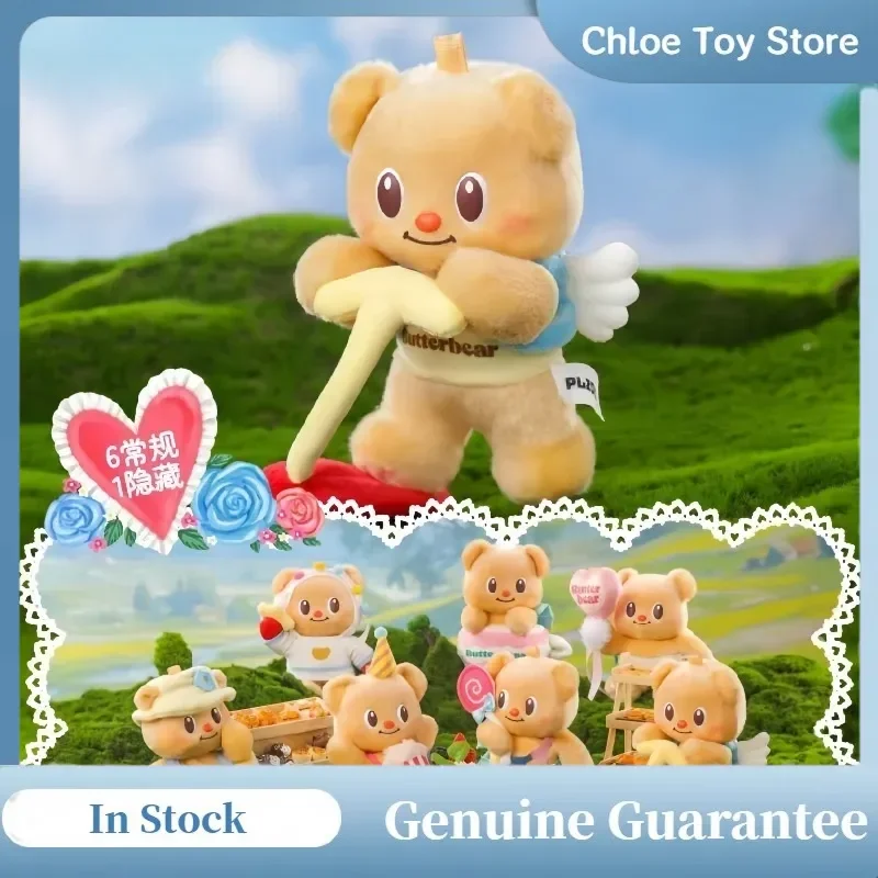 

Genuine Plzdot Butterbear’S Holiday Plush Series Blind Box Figurine Cute Tabletop Decor Doll Collect Mystery Box Birthday Gifts