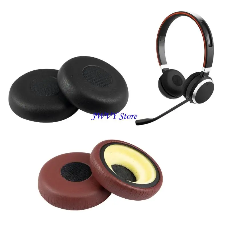 Coussinets d'oreille souples 573A, couvre-oreilles pour écouteurs Evolve 65/40/30/20, améliore fidélité sonore pour une