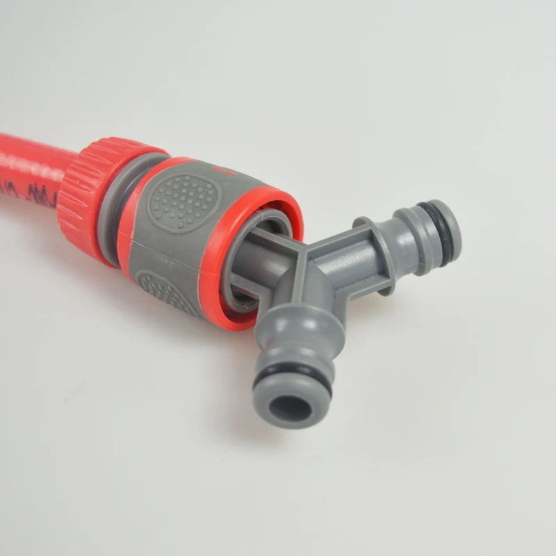 3-Way Garden Hose Connector Male Quick Connect Coupler Direct Nipple Watering System Extendable Outdoor Water Pipe Tap Joiner