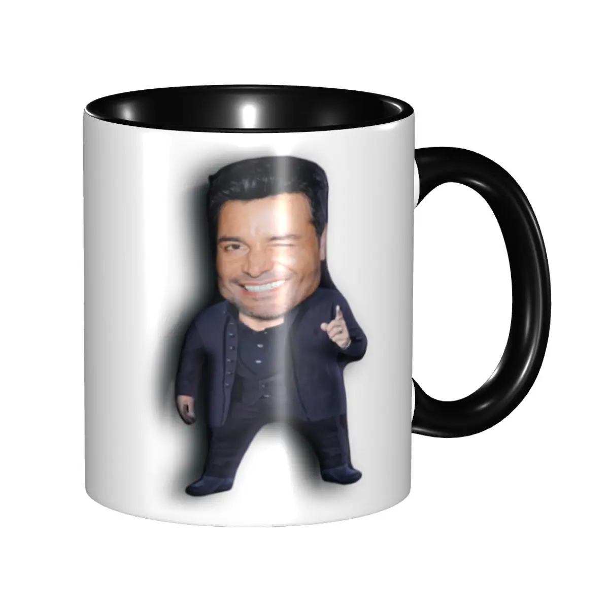 

DIY Chayanne Chiquito Meme Ceramic Mug Custom Music Singer Coffee Cup Creative Present