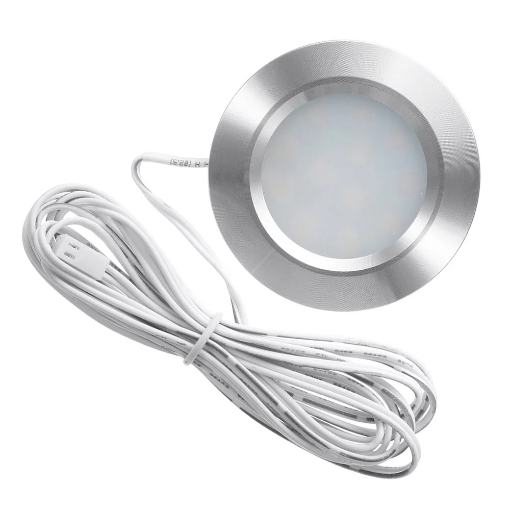 راحة ضوء 12 فولت 12-Led النازل Ip44 مقاوم للماء سبائك الألومنيوم لغرفة النوم المطبخ مقطورة معدات التخييم خزانة يخت