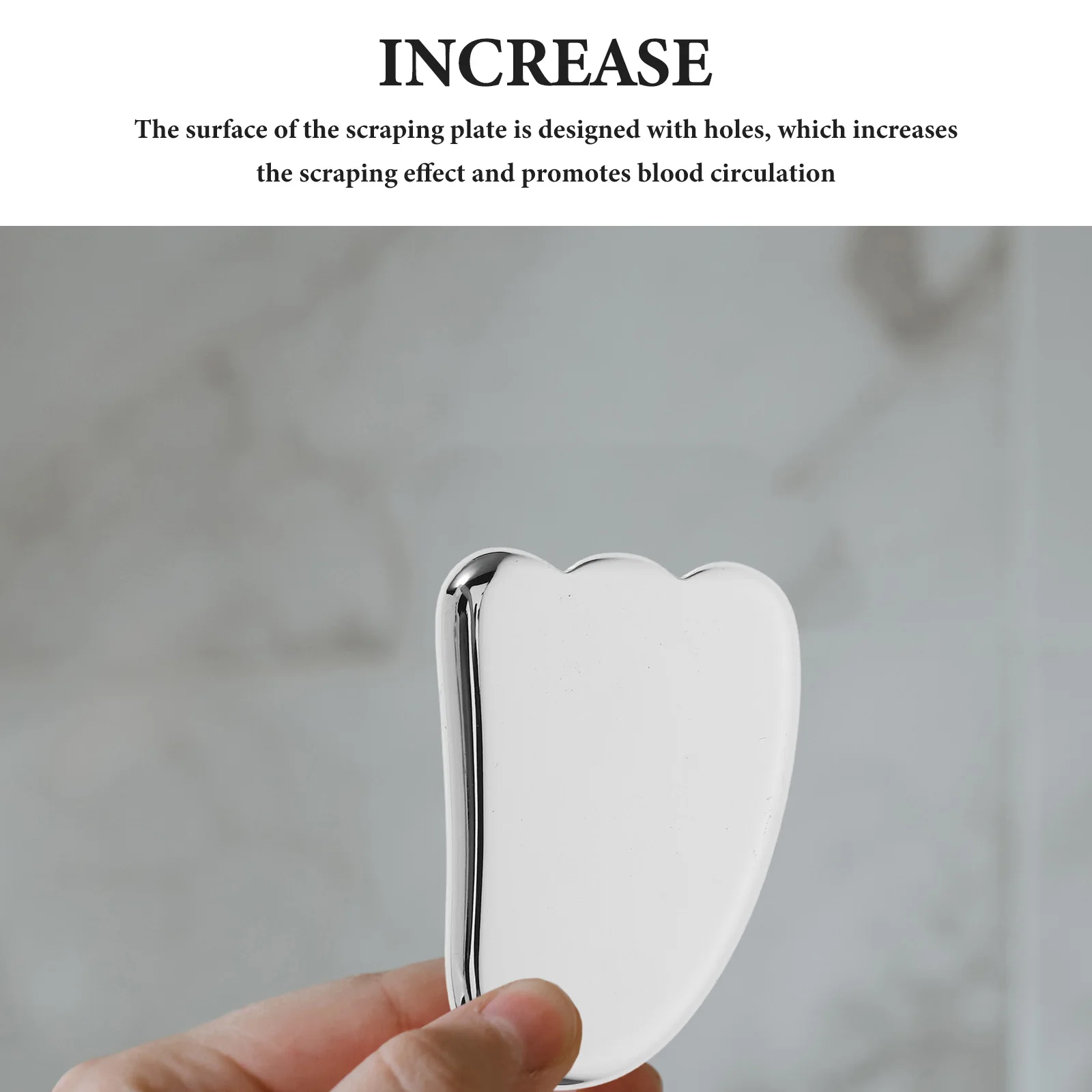 

Facial Scraping Massage Board Guasha Face Massager Body Muscle Scraper Smoothing Edges Comfortable Hold Face Sculpting Skin Care