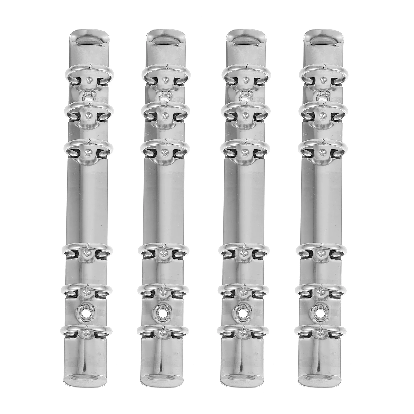 

4pcs Binder Inner Core A6 6 Hole Stainless Steel Creative Segmented School Stationery Supplies Loose Leaf Scrapbook