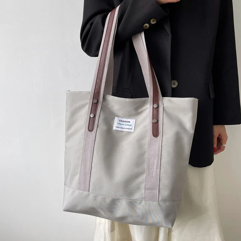 Women Canvas Shopping Bag Books Bag Female Cotton Cloth Shoulder Bag Eco Handbag Tote Reusable Grocery Shopper Bag