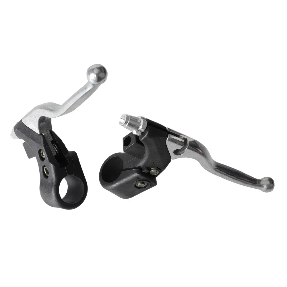 1 pair Motorcycle 7/8'' 22mm Left/Right Brake Lever For 47cc 49cc 2 Stroke Pocket Dirt Bike Moped Gas Scooter Mini Moto Parts