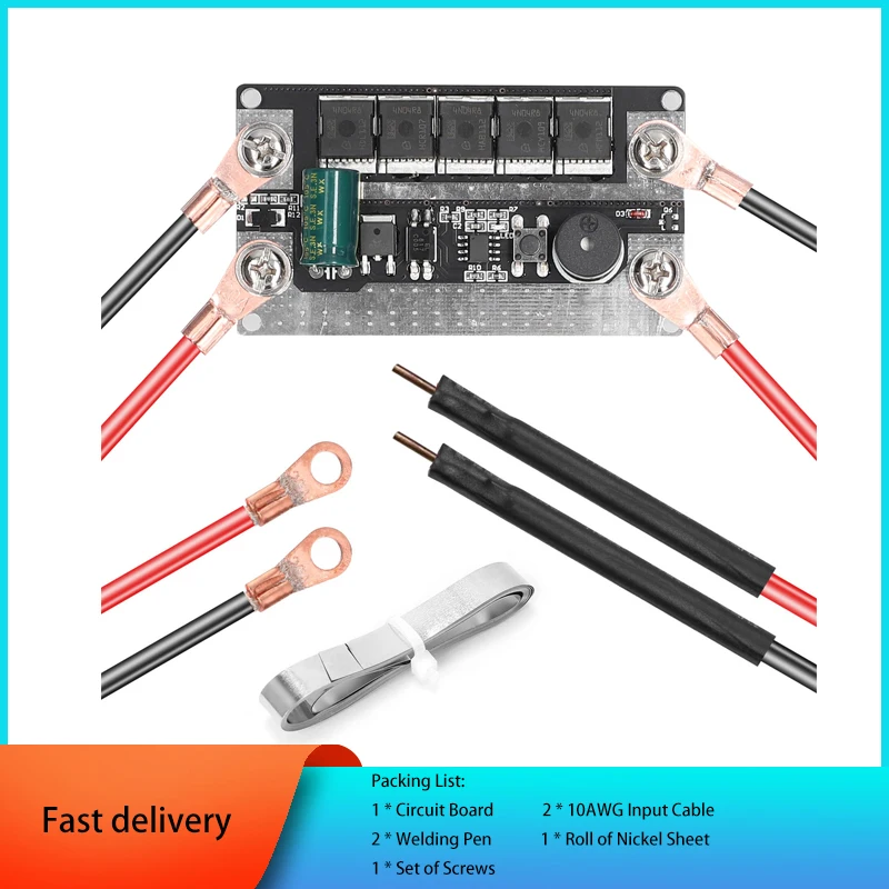 

12V Spots Welding Machine Circuit Board for Lithium Battery 5 Gear Power Adjustable Spot Welder Battery Spots Welder for 18650