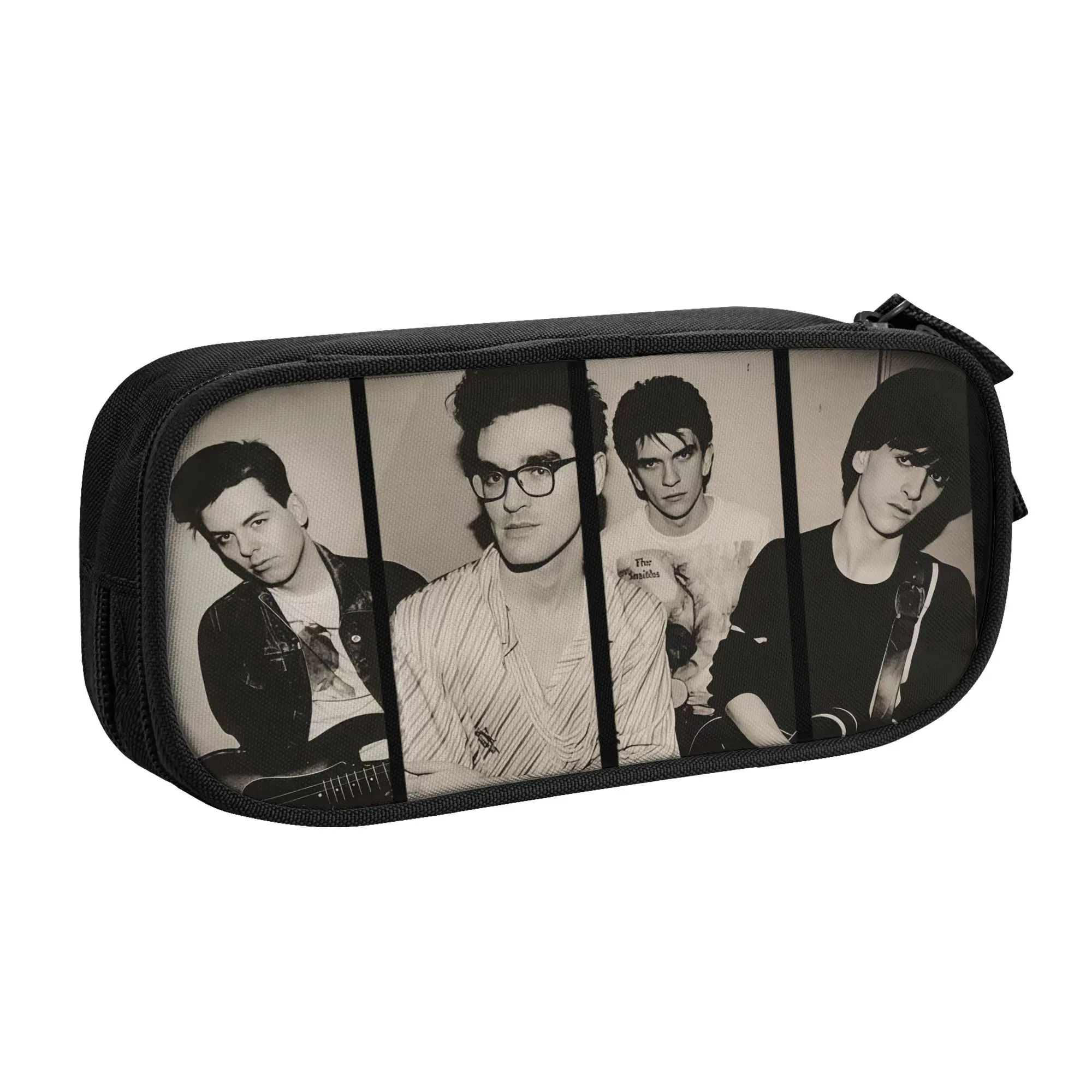 English Rock Band The Smiths  Cute Pencil Case Girls Boys Large Capacity  Pencil Bag School Supplies