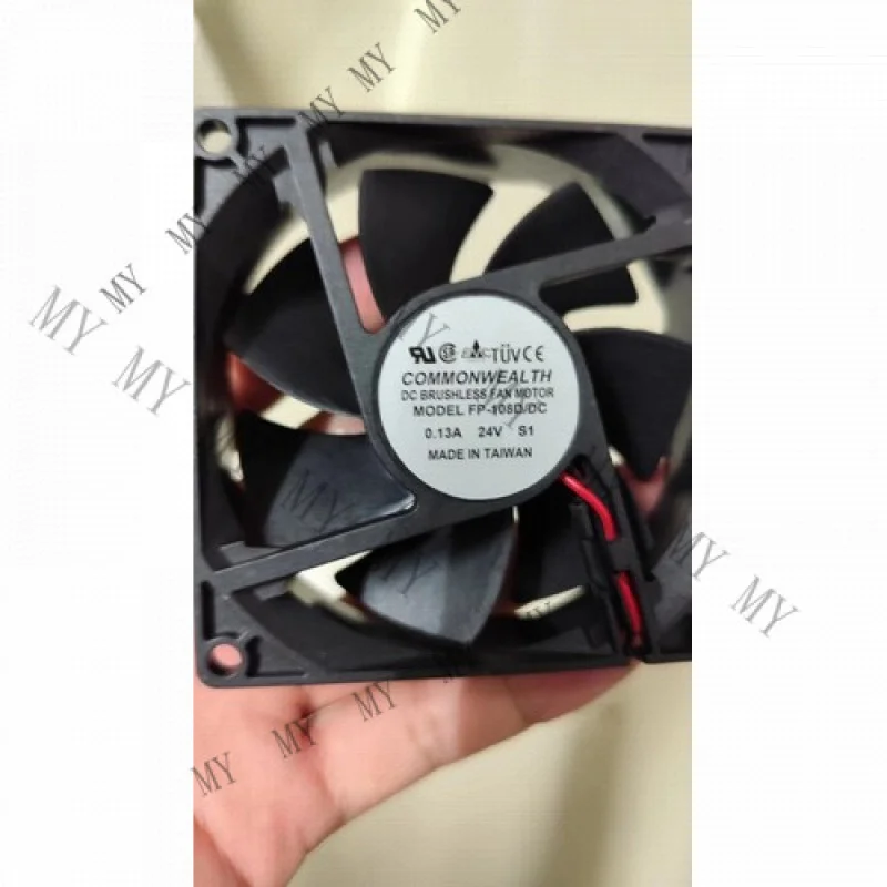 

TT 1 PCS for COMMON Fan FP-108D/DC S1 DC24V 0.13A 8025 8CM 2 wire cooling fan