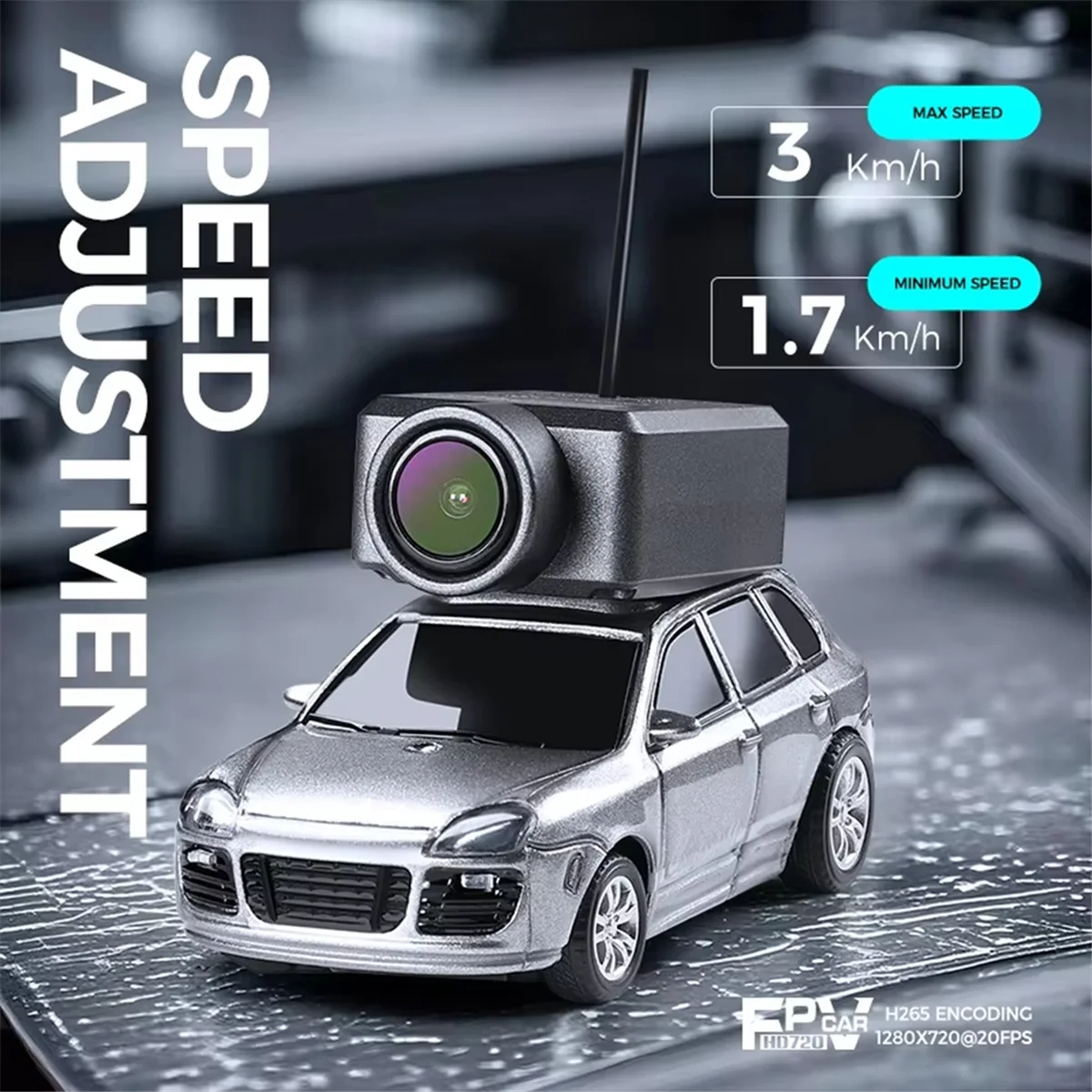 NEW For FPV RC Car with Wifi HD Camera 2.4G RC Mini Cars 1:64 Scale Built in Gyro Photography Videography VR Camera