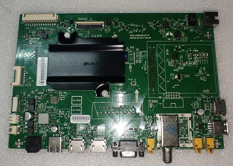 5844-A9M02B-0P10  LED TV motherboard  DA65A114 AE0011597  WORKING  GOOD