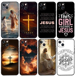 Faith Christian Jesus Phone Case For iPhone 14 13 12 11 15 16 Pro Max 7 8 Plus X XR XS Max 12 13 Mini Cover Case