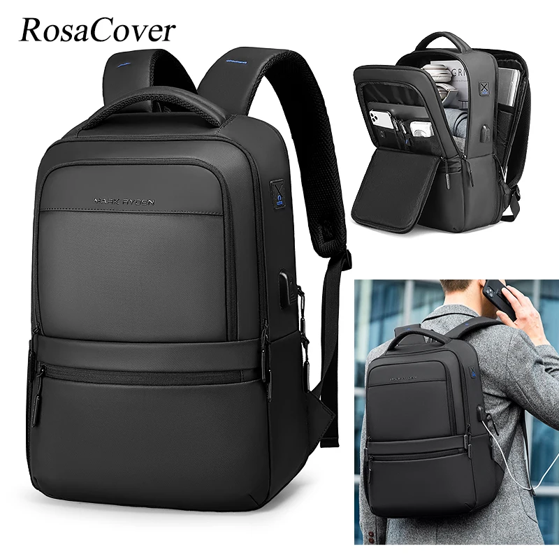 

Expandable Rucksacks Multi Layers Men's Backpack Fits 15.6 inch Laptop Bag Waterproof Large Capacity Business Backpacks Mochilas