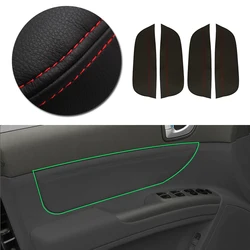 For Hyundai Sonata 2005 2006 2007 2008 Car Interior Door Panel Armrest Microfiber Leather Cover