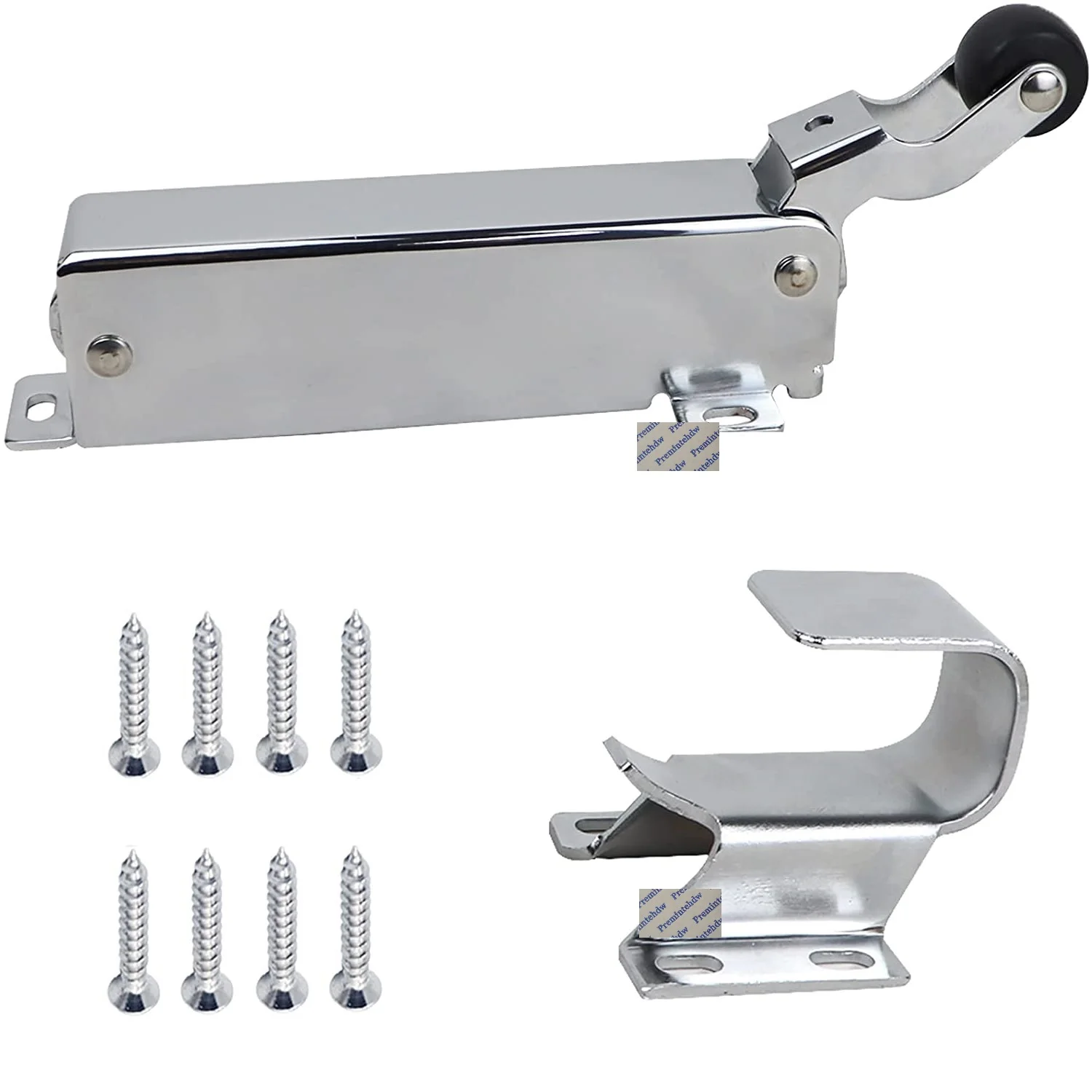 

Stainless Steel Hydraulic Freezer Door Closer With Hook Catch