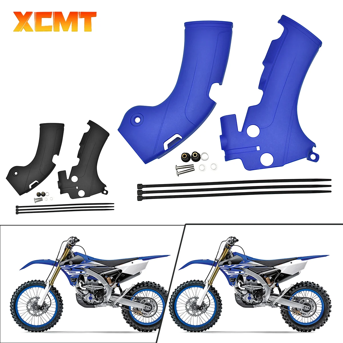 

Motorcycle Accessory Frame Guards Covers Protectors For YAMAHA YZ250F YZ450F YZ450FX YZ 250F 450F 450FX 2018 2019 2020 2021