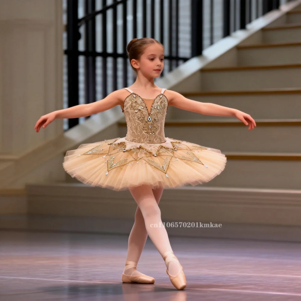 New Professional Girls Sleeping Beauty Ballet Tutu Multiple Color Ballet Dress Skirt For Little Swan Performance