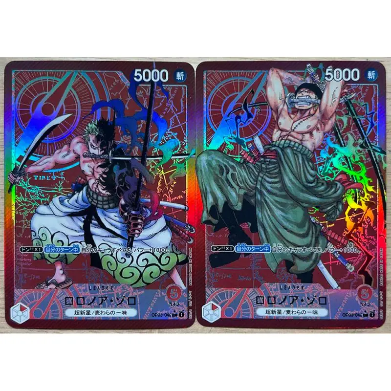 Anime ONE PIECE DIY ACG juego de refracción tarjetas coleccionables Zoro Luffy Nami Robin Perona Vivi Hancock juguetes para niños regalo de cumpleaños