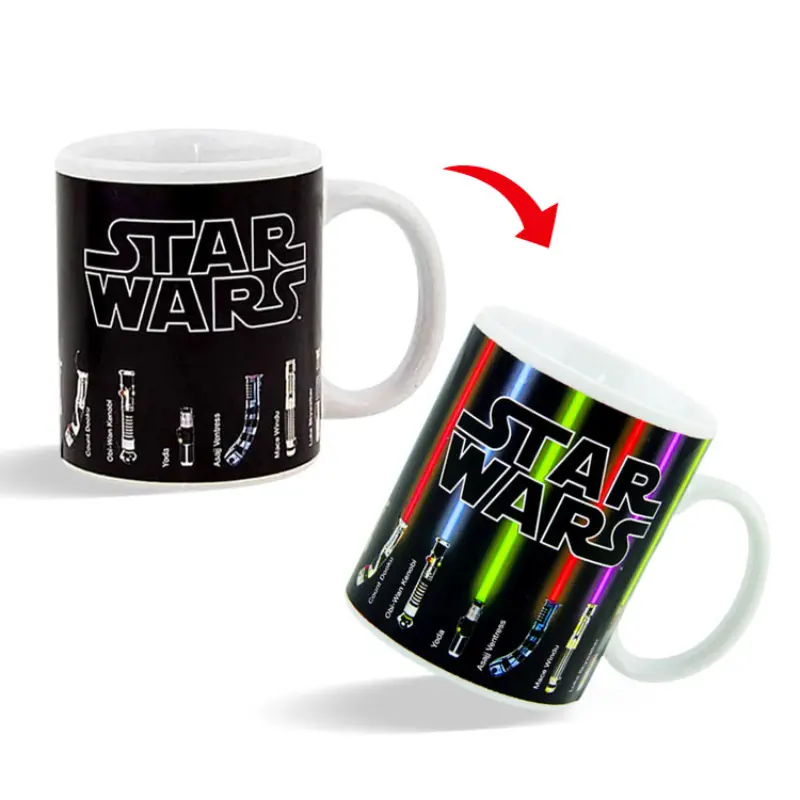 Star Wars Lightsaber taza de cambio de calor (embalaje 2016), 1 unidad (paquete de 1