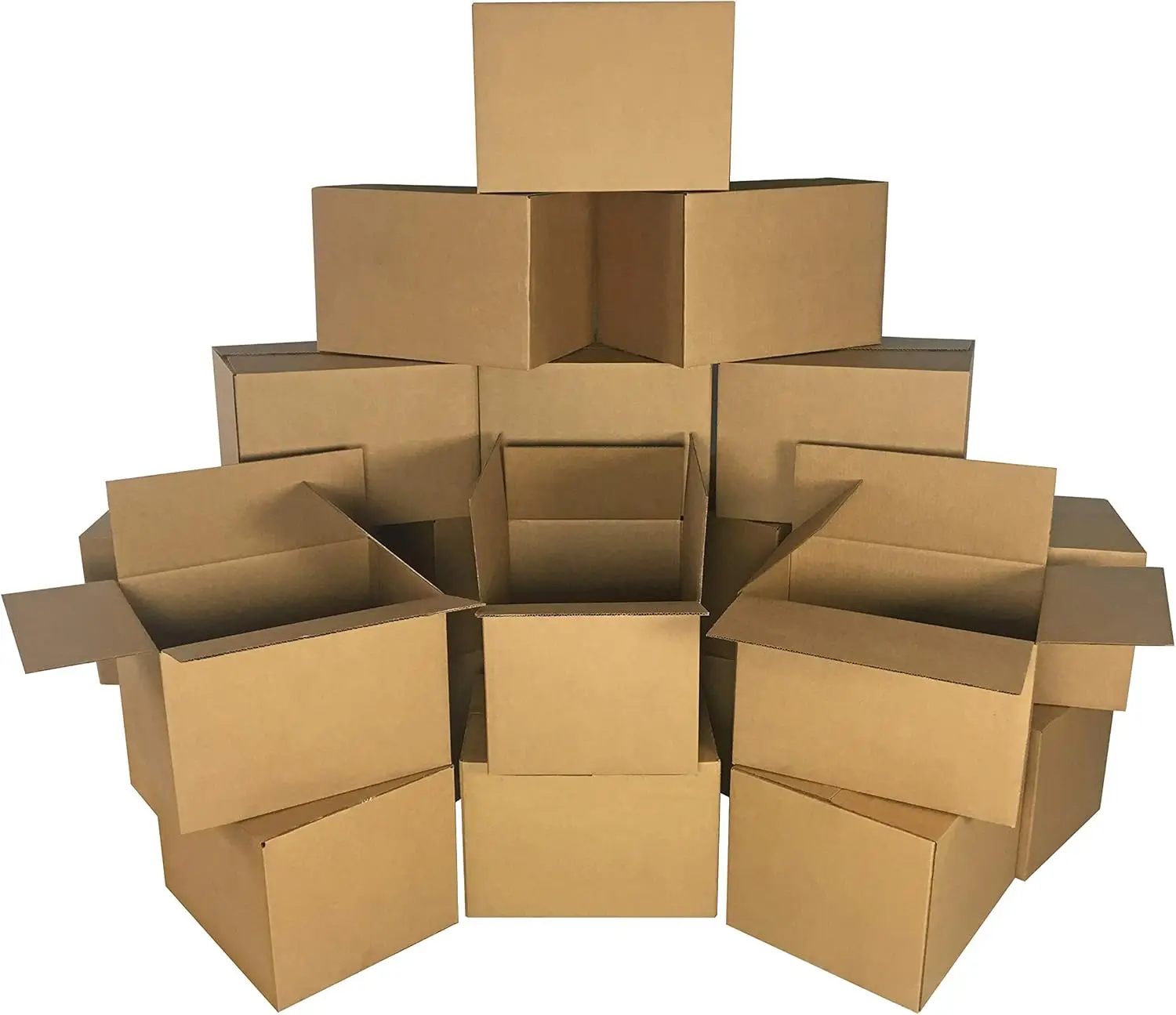 

Moving Boxes Bundle 18x14x12 Inch Medium Boxes Pack of 20 for Packing and Storage